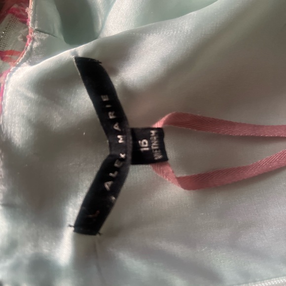 Alex Marie Pink Long Sleeve V-Neck Sundress - Picture 10 of 12